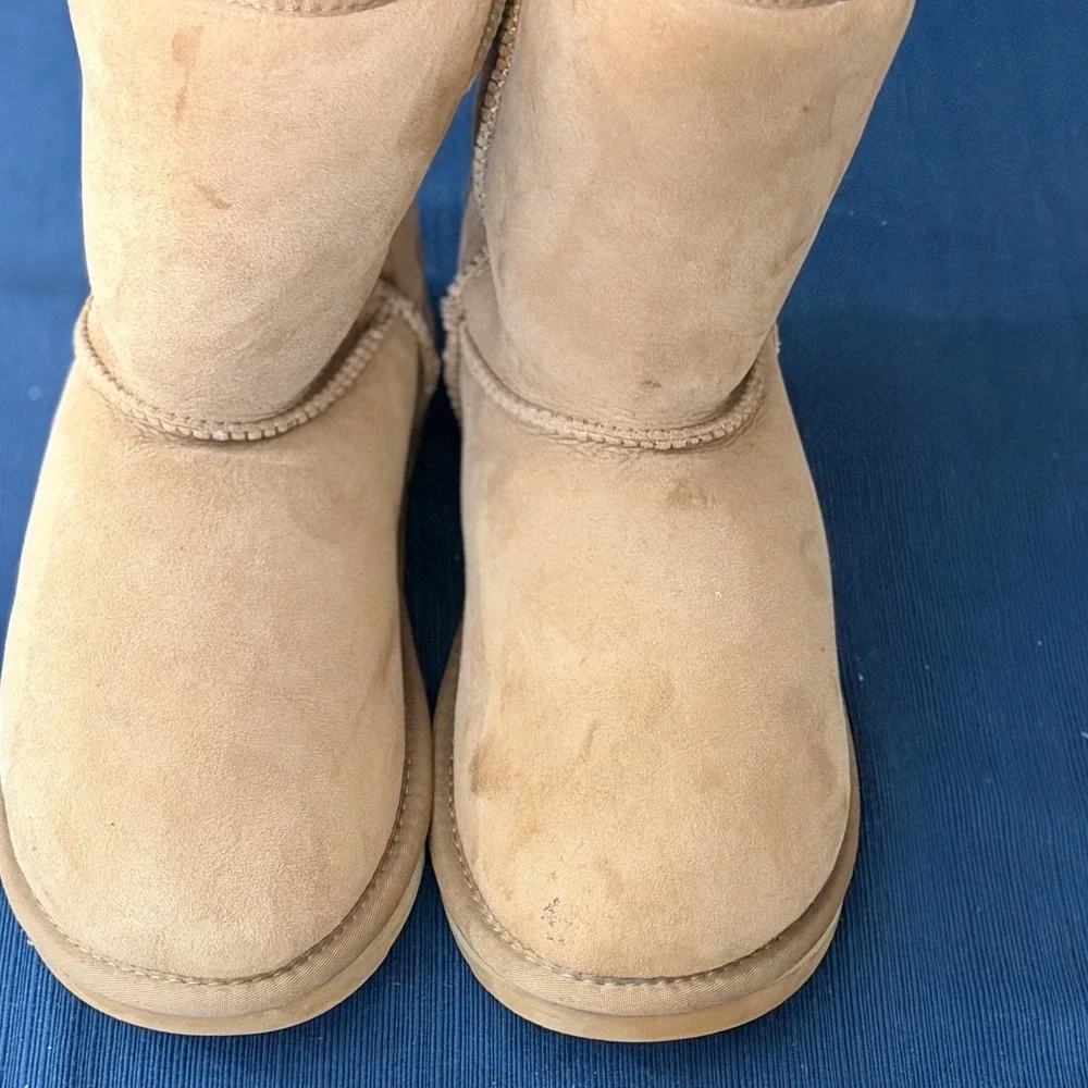 Australia Luxe Collective Mens Cozy Short Boot 11 Chestnut Sheepskin Shearling